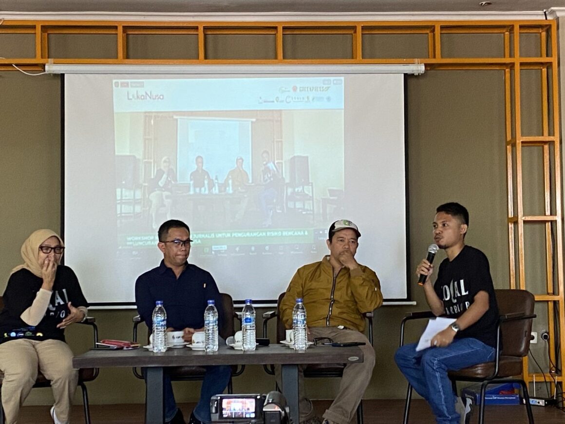 Forum Loka Nusa Gandeng Jurnalis Bahas Peran Media Dalam Menangani Resiko Bencana