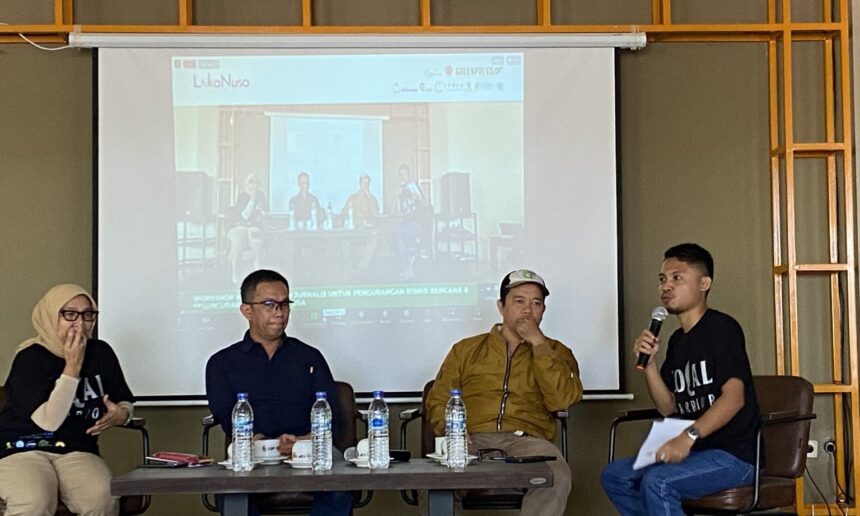 Forum Loka Nusa Gandeng Jurnalis Bahas Peran Media Dalam Menangani Resiko Bencana