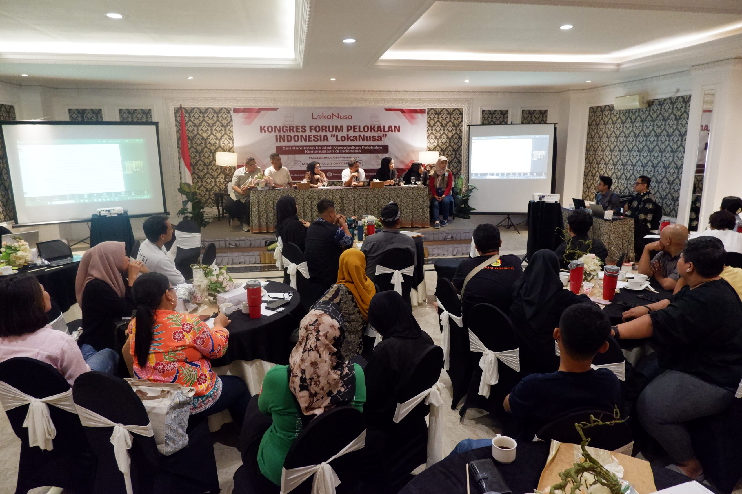 Pembacaan Draf ADART forum Lokanusa oleh Board terpilih Forum Lokanusa